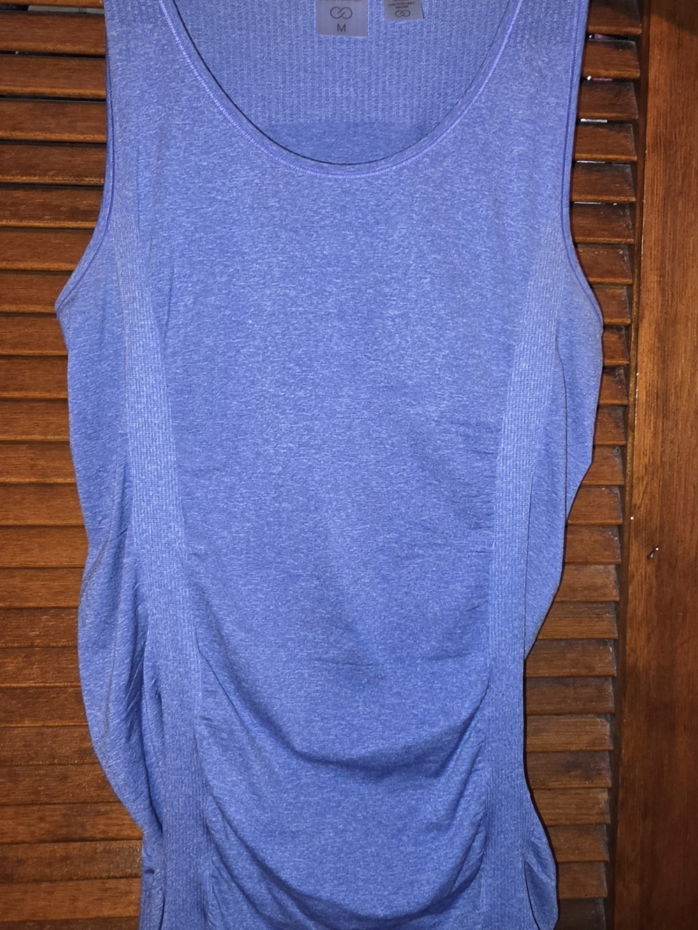 CALIA by Carrie Underwood Heather Purple Scoop Neck Tank